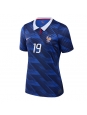 Ženske Nogometnih dresov Francija Theo Hernandez #19 Domači SP 2026 Kratki rokavi Ženske Nogometnih dresov Francija Theo Hernandez #19 Domači SP 2026 Kratki rokavi